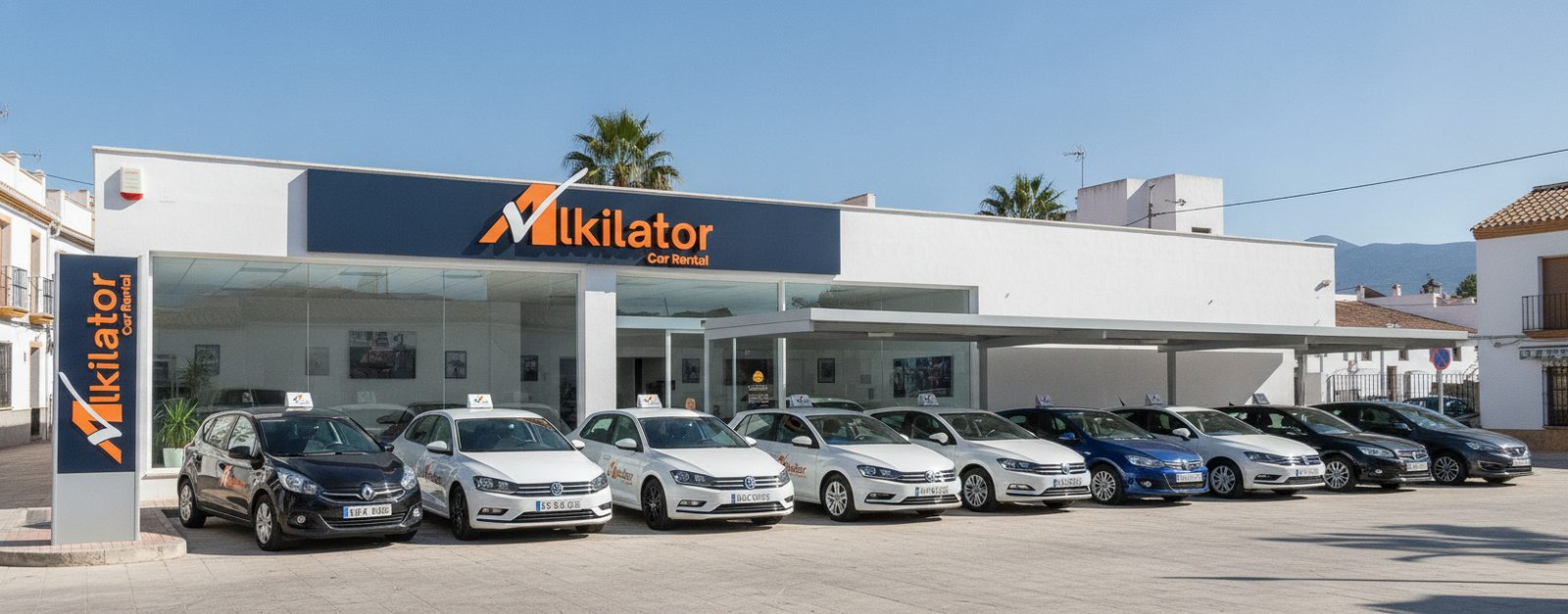 Renting de coches en Córdoba — flota de oficinas locales Alkilator