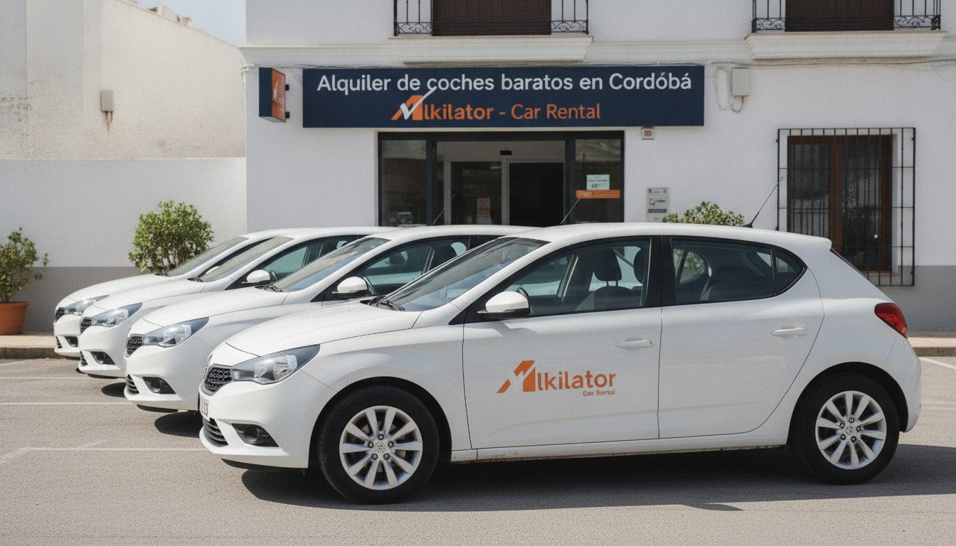 Alquiler de coches baratos en Córdoba — flota de Alkilator