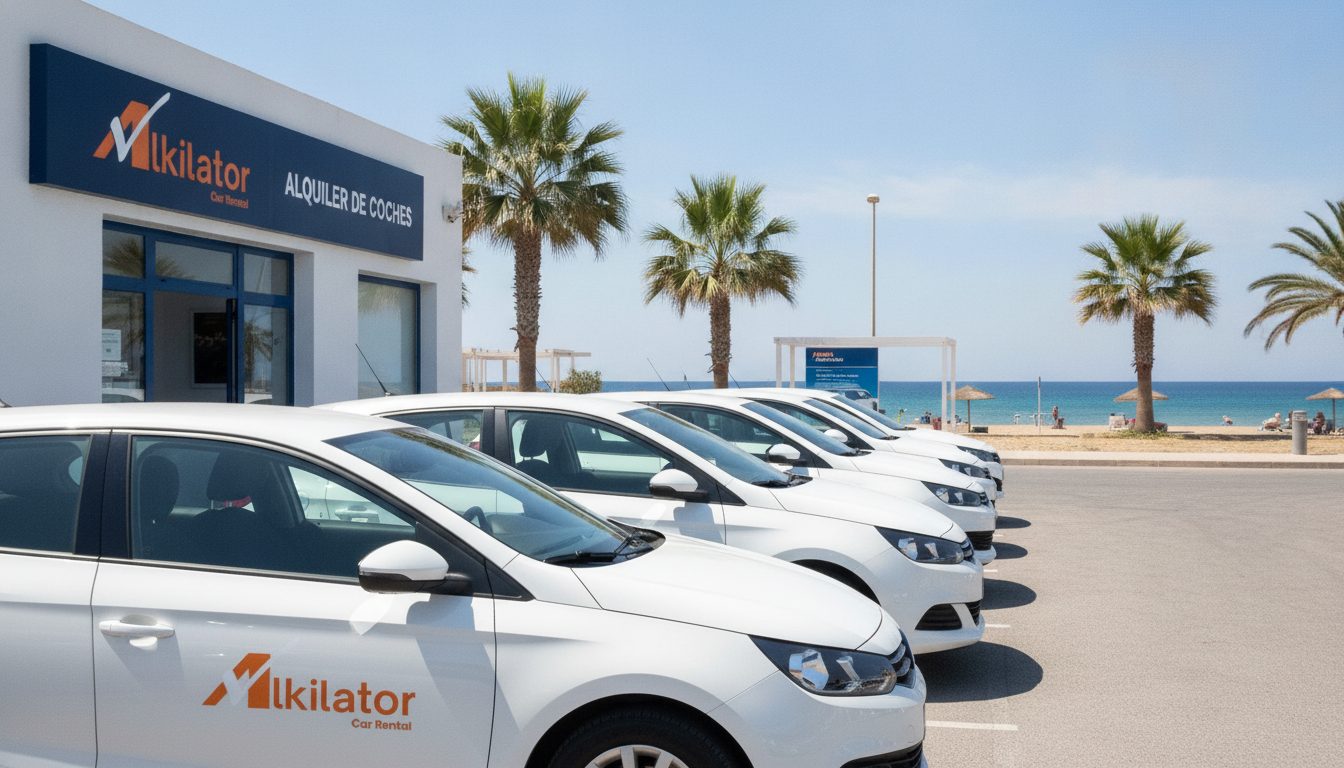 Alquiler de coches baratos en Ibiza — flota de Alkilator