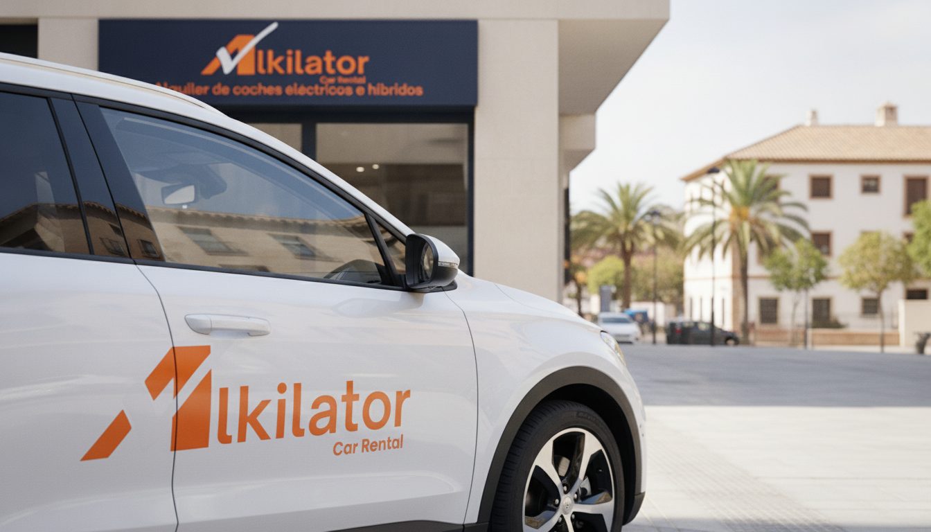 Alquiler de coches eléctricos e híbridos en Málaga — flota de Alkilator