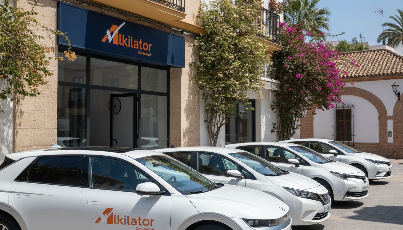 Alquiler de coches eléctricos e híbridos en Sevilla — flota de Alkilator