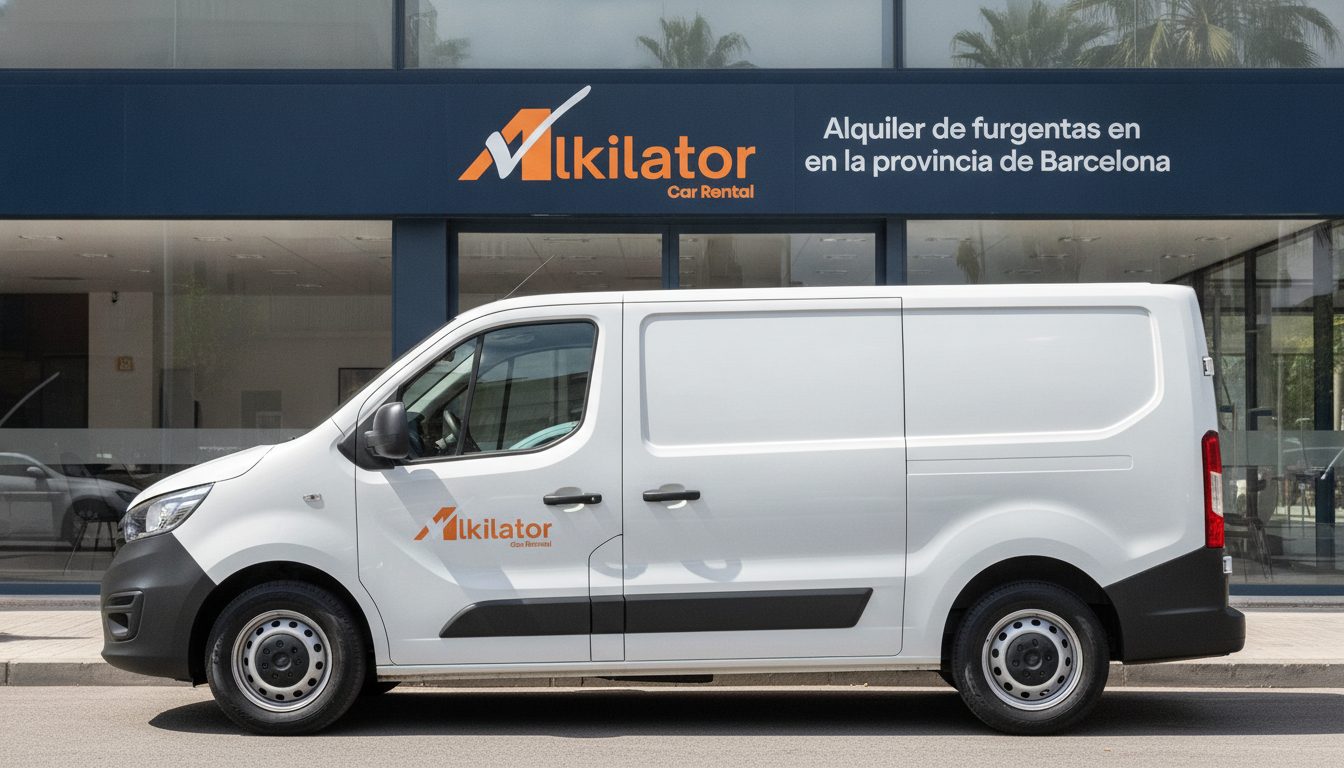 Alquiler de furgonetas en la provincia de Barcelona — Alkilator