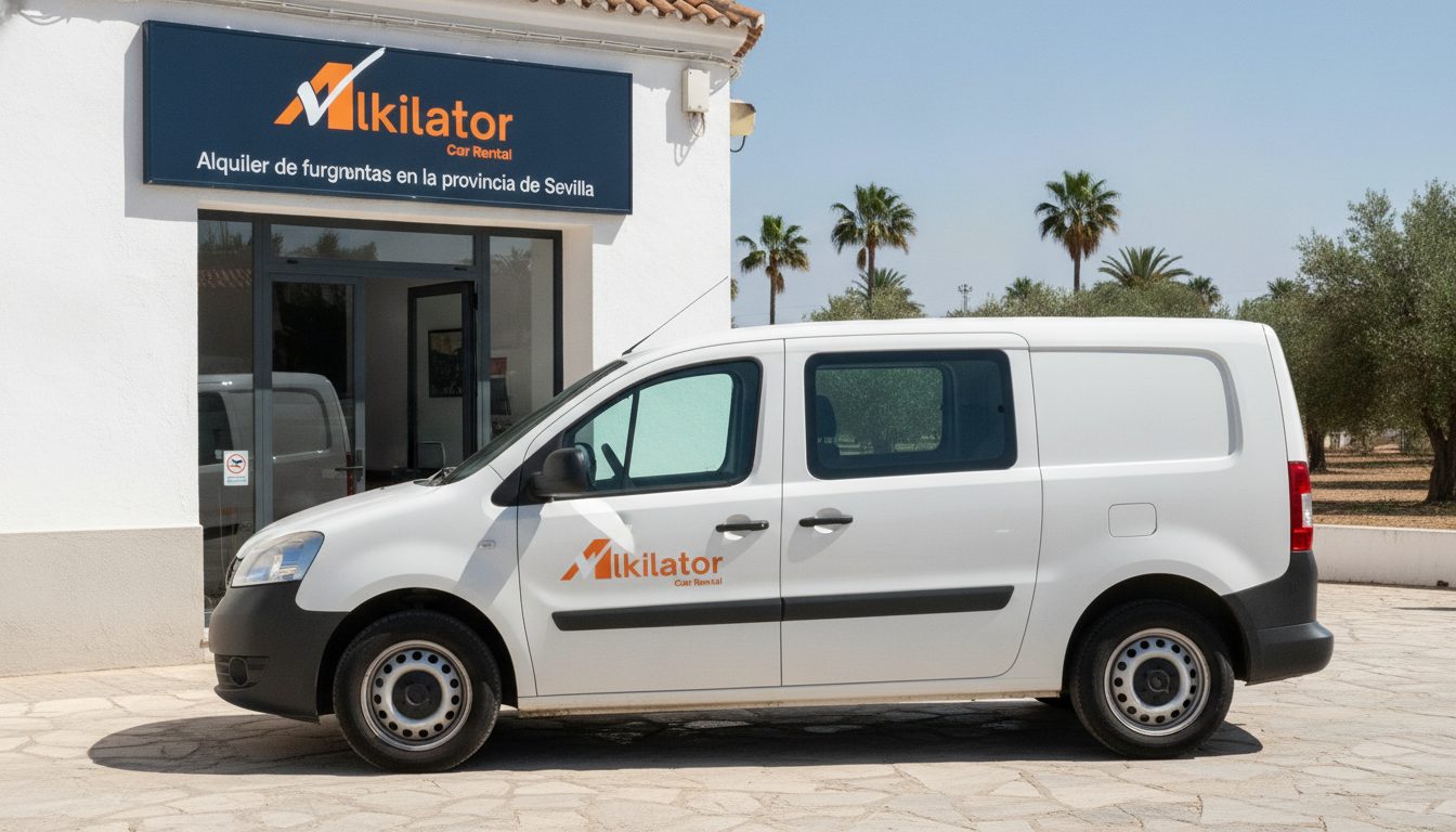 Alquiler de furgonetas en la provincia de Sevilla — Alkilator